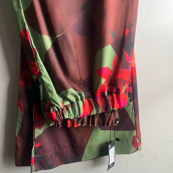 Floral Button-Up Two Piece Plus Size Set - Picture 2 of 6